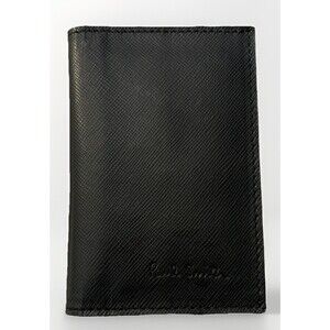 PAUL SMITH Cardholder Credit Card ID Holder Made In Italy Black Leather